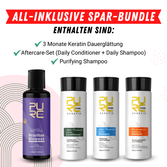 PurcPure™ Keratin Haarglättung Bundles