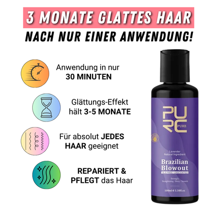 PurcPure™ Keratin Dauer-Haarglättung